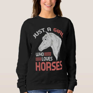 Horse Girls Women Equestrian Horse Riding Horse T Shirt
