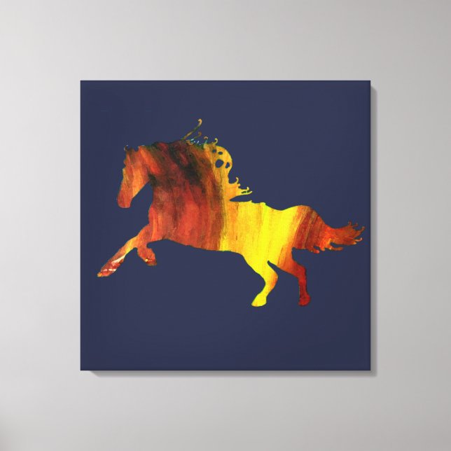 Horse Gnistra Canvas (Framsida)