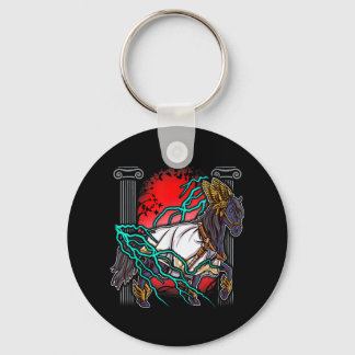 Horse Grege Myths Zeus Ancient Gods Equine Lightni Nyckelring