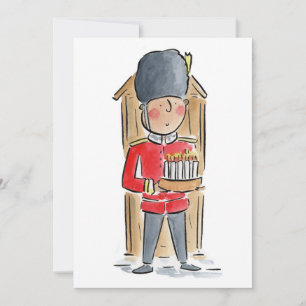 Horse Guard Birthday Inbjudningar