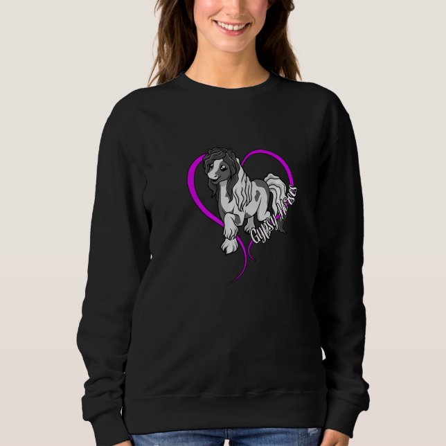 Horse   Gypsy Vanner T Shirt (Framsida)