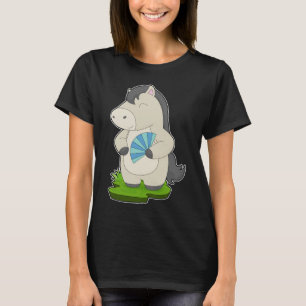 Horse Hand fläkt T Shirt