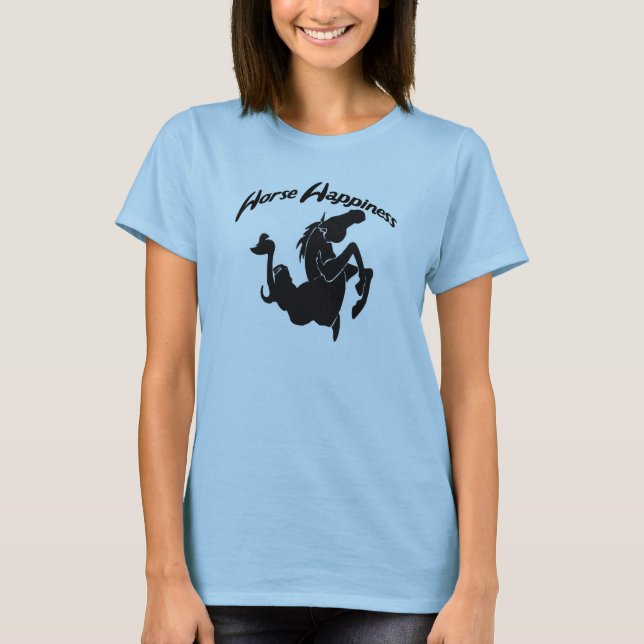 Horse Happiness T-shirt (Framsida)