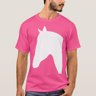 Horse Head Silhouettes Horses Equ T Shirt