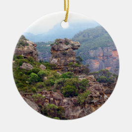 Horse Head Sten Julgransprydnad Keramik