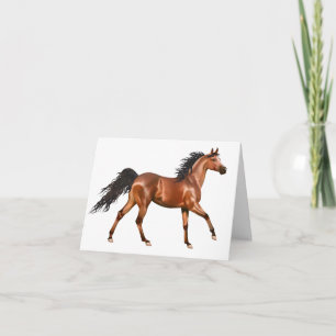 Horse Hej, Kärlek, tänka på dig, tack Kort