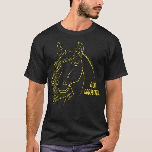 Horse Horses Funny Gift Riding Gift coola ridac T Shirt (Framsida)