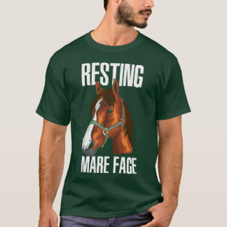 Horse Horses Ponies Riding Horse Equestrian retro T Shirt