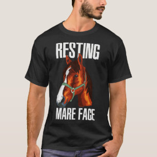 Horse Horses Ponies Riding Horse Equestrian T Shirt