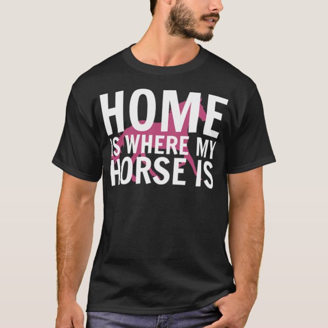Horse humor horseriding t shirt (Framsida)