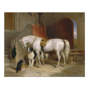 Horse hund Favorites målar konst Landseer Properti Fototryck