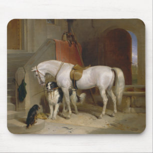 Horse hund Favorites målar konst Landseer Properti Musmatta
