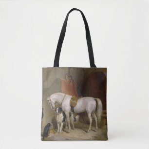 Horse hund Favorites målar konst Landseer Properti Tygkasse
