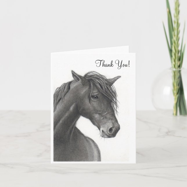 HORSE I PENCIL: TACK DIG CARD (Framsida)