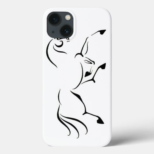 Horse iphone case (Baksida)