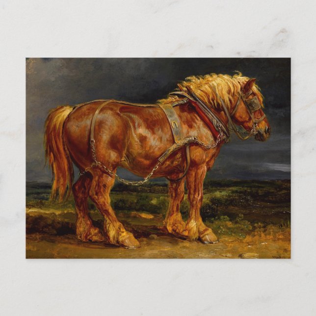 Horse - James Ward Vykort (Framsida)