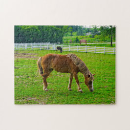 Horse Jigszle Puzzle Pussel