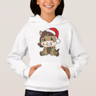 Horse Jul Winter Animals Helgdag Horses T Shirt