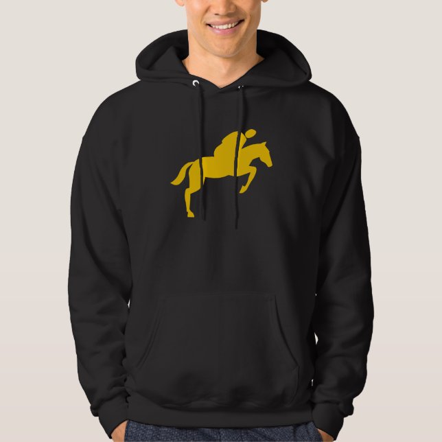 Horse Jumping - Amber Hoodie (Framsida)