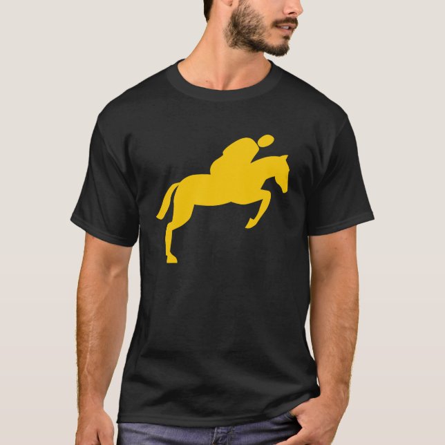 Horse Jumping - Amber Tee Shirt (Framsida)