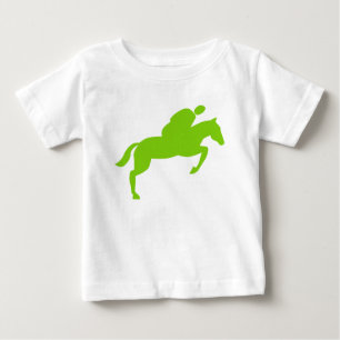 Horse Jumping - Martian Grönt Tee