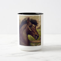 Horse kaffe mugg