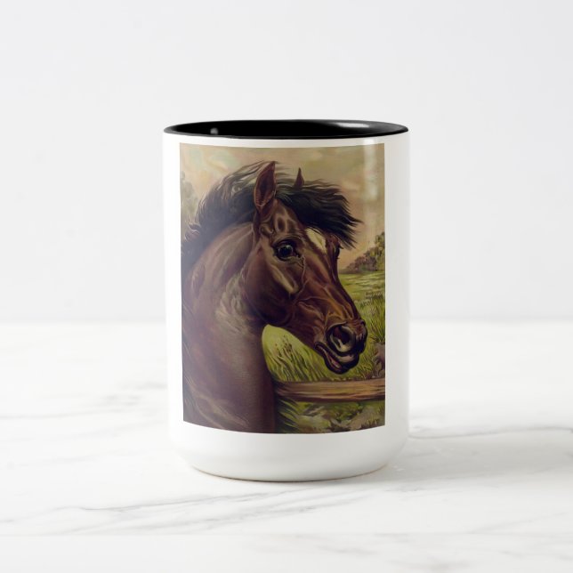 Horse kaffe mugg (Center)