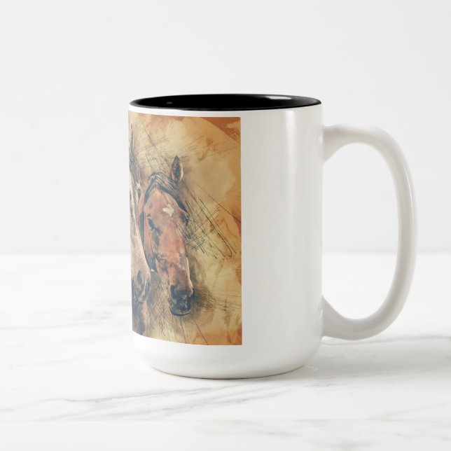 Horse kaffe mugg (Höger)
