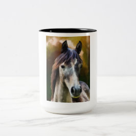 Horse kaffe mugg