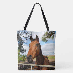 Horse kallad Tulip. Tygkasse