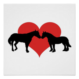 Horse kärlek perfect poster