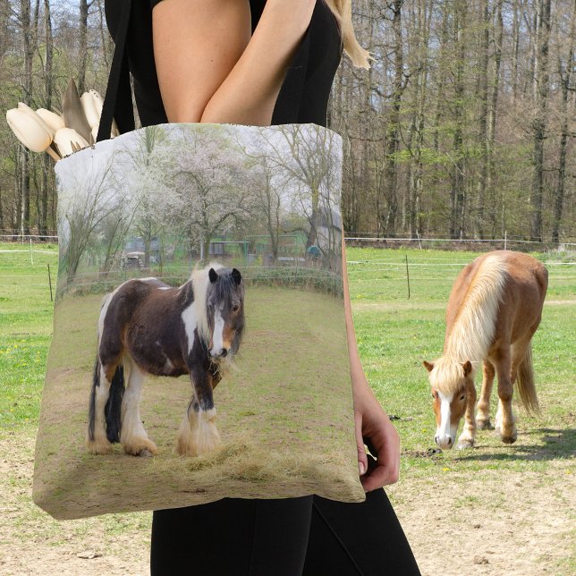 Horse kärlek - söt tinker tygkasse (Skapare uppladdad)