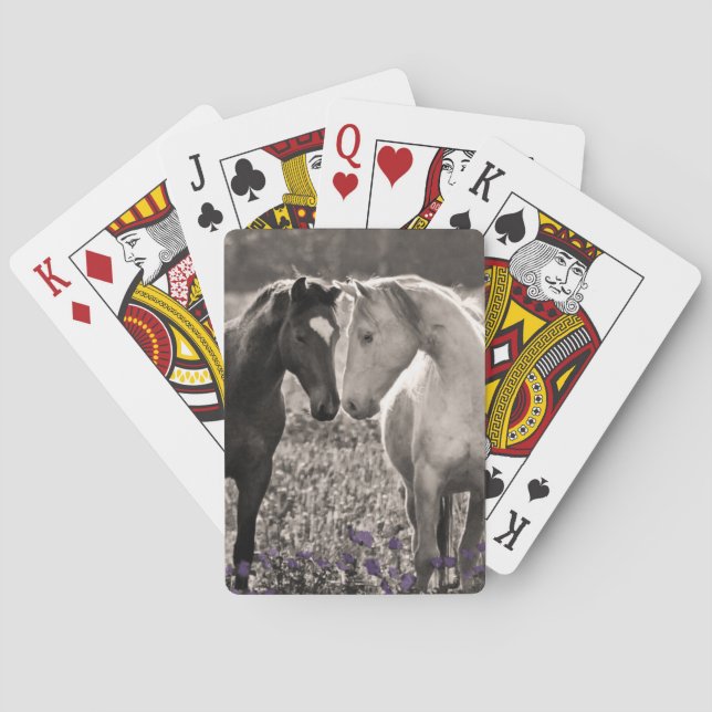 Horse Kärlek Spelkort (Baksidan)