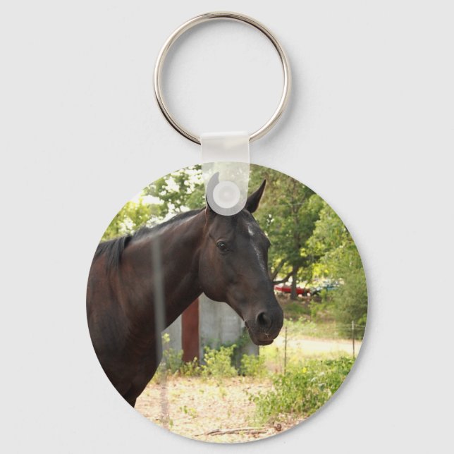 Horse Keychain Nyckelring (Framsida)
