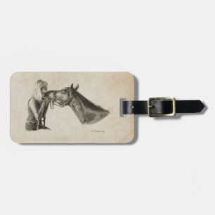 Horse Kisses Bagagebricka
