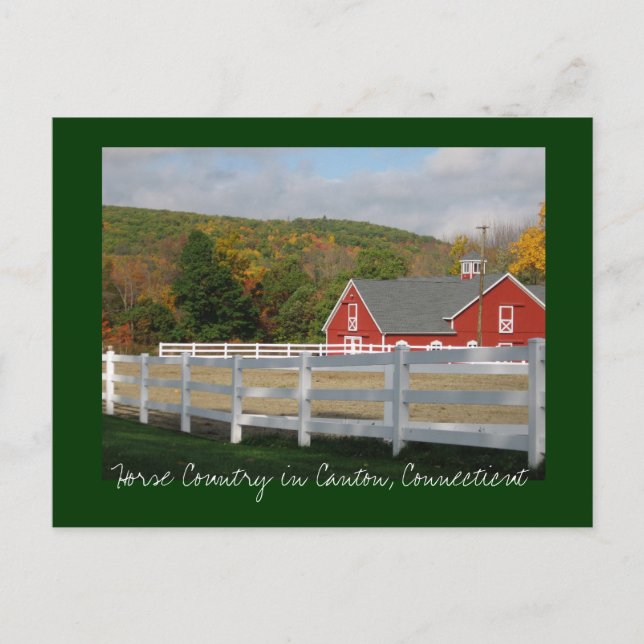 Horse Land i Kanton Vykort (Framsida)