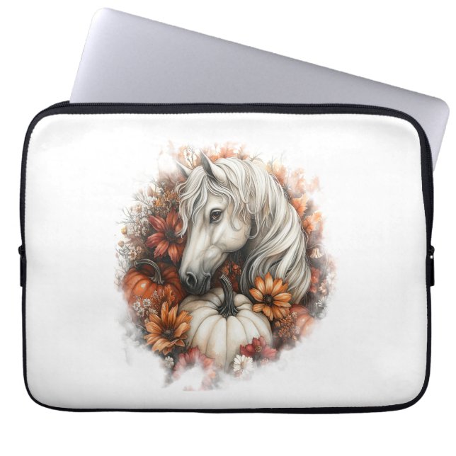 Horse Land Pumpkin Laptop Fodral (Framsidan)