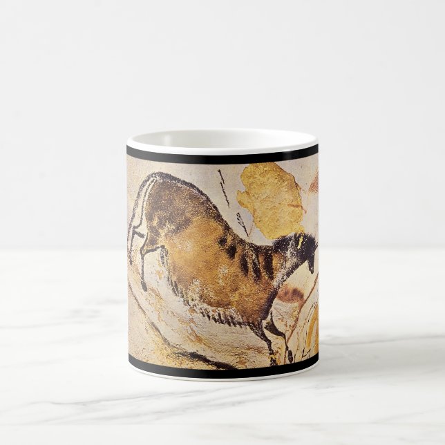 Horse', Lascaux, Dordogne_Art av forntid Kaffemugg (Center)