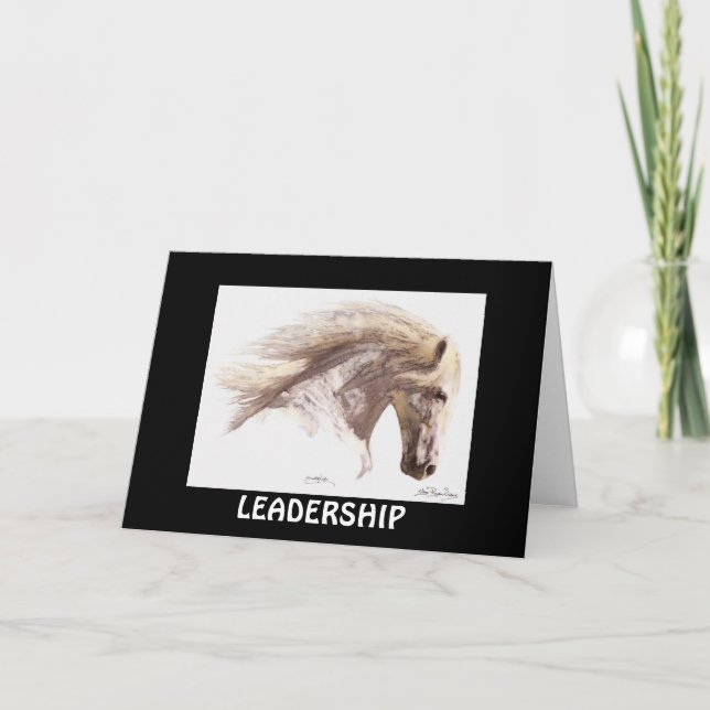 HORSE LEADERSHIP Motiveringskort Kort (Framsida)