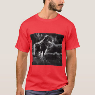 Horse Long Hair Made of Clouds kompis T Shirt