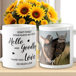 Horse Loss Equestrian Keepsaké Memorial Kaffemugg
