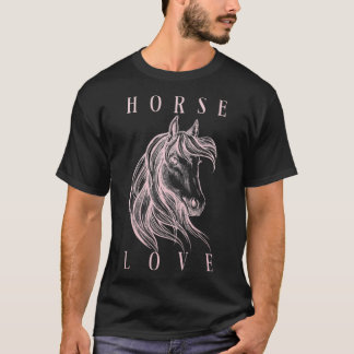 Horse Love bibi & tina norman thelwell T Shirt