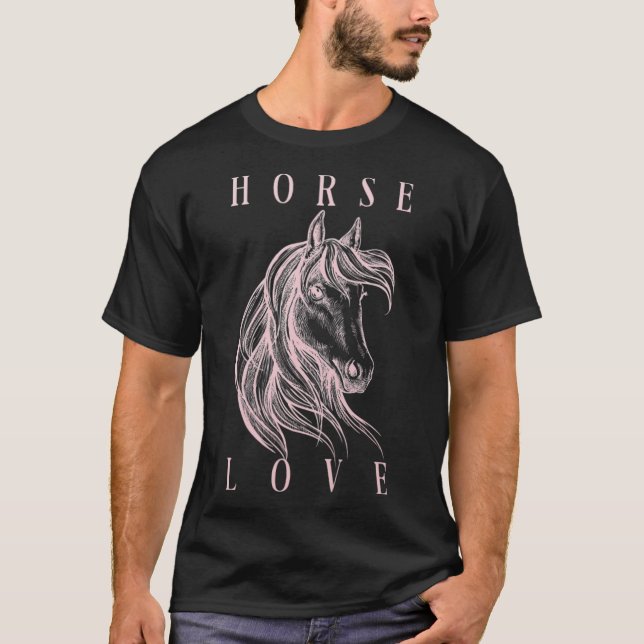 Horse Love bibi & tina norman thelwell  T Shirt (Framsida)