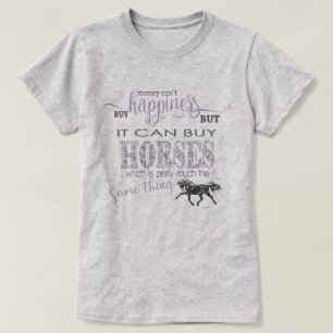 HORSE LOVER 2 Pengar kan inte köpa lycka T-shirt