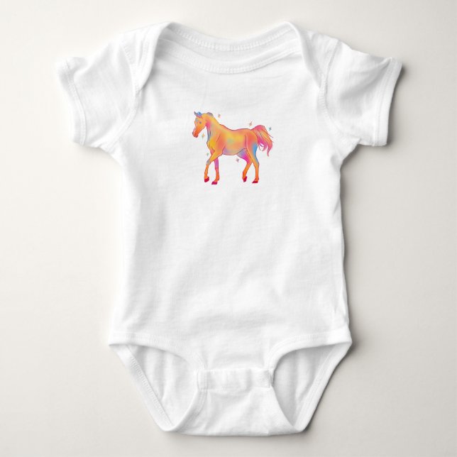 Horse Lover Animal God jul, Julgården Anima T Shirt (Framsida)