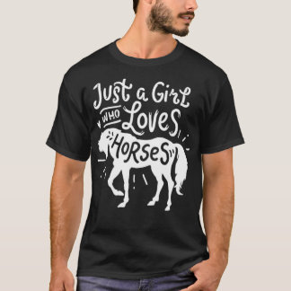 Horse Lover-djur T Shirt