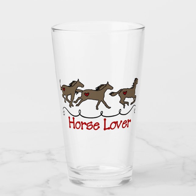 Horse Lover Glaskopp (Framsida)