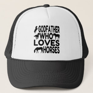 Horse Lover Godfather Truckerkeps