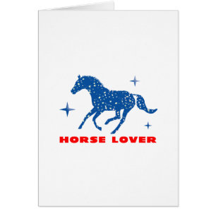 Horse Lover Hälsningskort