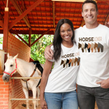 Horse Lover-hästens silhouettes